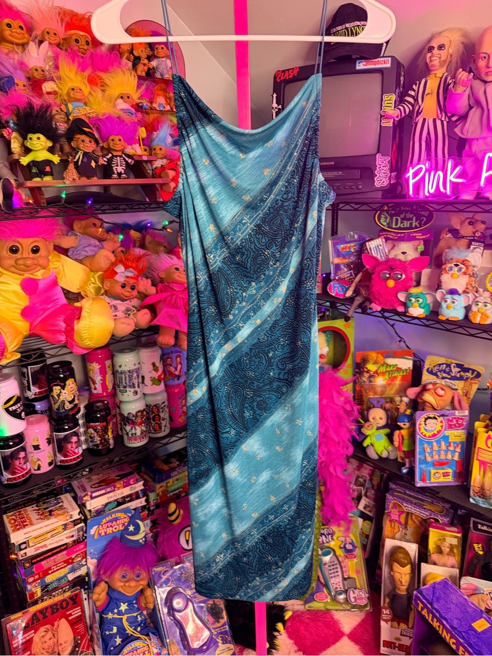 Rampage Y2K vintage teal dress size medium